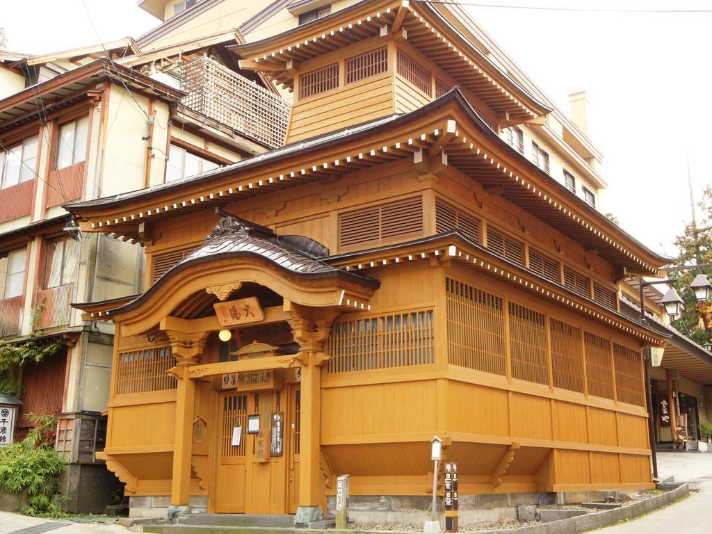 Hotel Honkan Gentaroya Nozawaonsen Exterior foto
